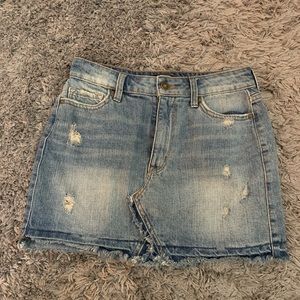 rewash jean skirt *worn once*